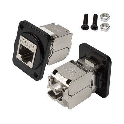 Snap-In-installasjon for Keystone-moduler for å koble til nettverkskabler