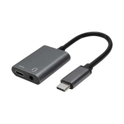 USB Type C til hodetelefonlydadapterkabel