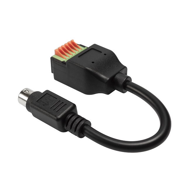 S-Video 4pin MINI DIN To Terminal Block Audio Cable