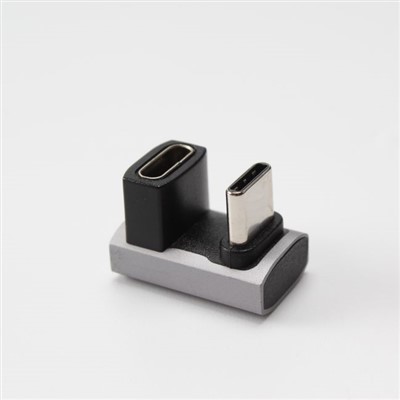 240W 8K vinklet USB-C 4 hann-til-hun-adapter